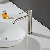 Vessel sink faucet