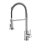 Pull down kitchen faucet